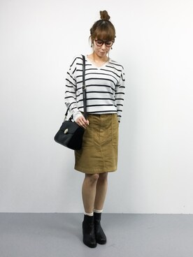 SUBさん（レディース・154cm）の秋コーディネート