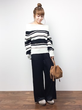 SUBさん（レディース・154cm）の秋コーディネート