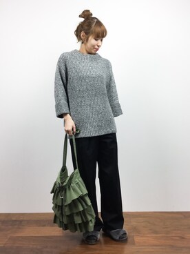 SUBさん（レディース・154cm）の秋コーディネート