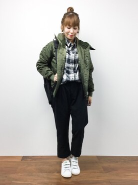 SUBさん（レディース・154cm）の秋コーディネート