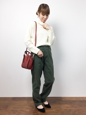 SUBさん（レディース・154cm）の秋コーディネート