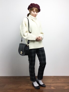 SUBさん（レディース・154cm）の秋コーディネート