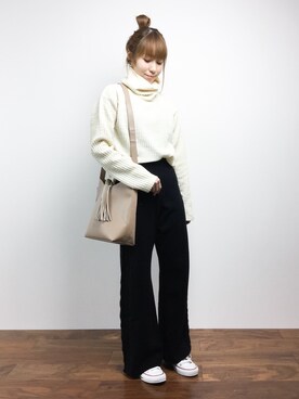 SUBさん（レディース・154cm）の秋コーディネート