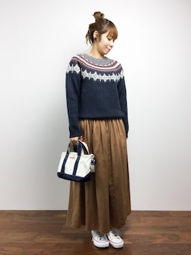 SUBさん(レディース・154cm)の秋コーディネート