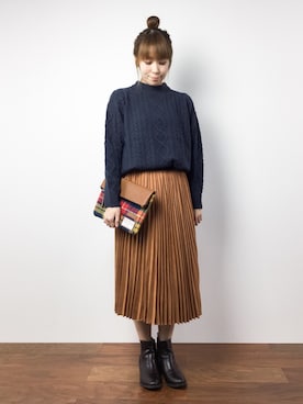 SUBさん（レディース・154cm）の冬コーディネート