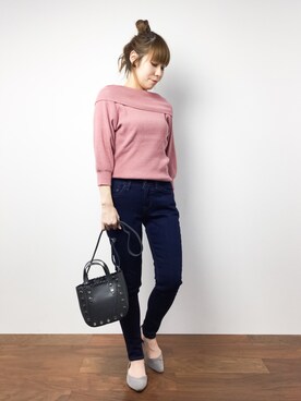 SUBさん（レディース・154cm）の冬コーディネート