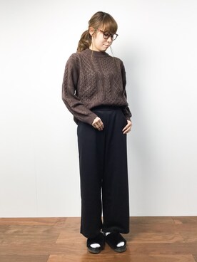 SUBさん(レディース・154cm)の冬コーディネート