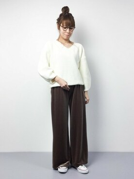 SUBさん（レディース・154cm）の冬コーディネート