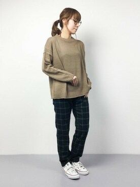 SUBさん(レディース・154cm)の冬コーディネート