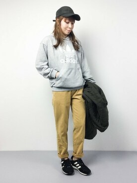 SUBさん（レディース・154cm）の冬コーディネート