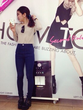 水嶋りりなさんのコーディネート