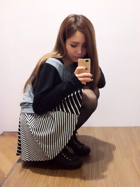 水嶋りりなさんのコーディネート