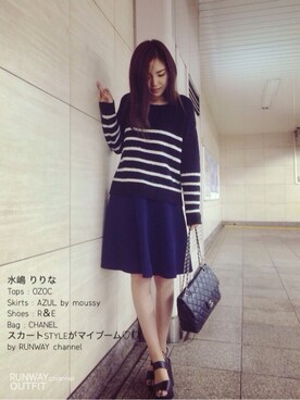 水嶋りりなさんのコーディネート