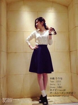 水嶋りりなさんのコーディネート