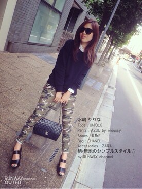 水嶋りりなさんのコーディネート
