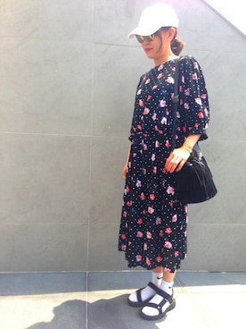 もんもんさん（レディース・158cm）の夏コーディネート