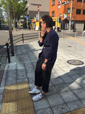 manapoさん（メンズ・172cm）の春コーディネート