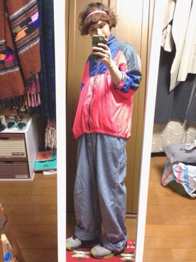 「スポーツミックス」｜「アイテム（サロペット/オーバーオール）」を使った、ｋｅｎｊｉさん（メンズ・168cm）の春コーディネート