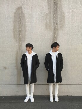「#双子コーデ」｜ひろひろさん（メンズ・173cm）の冬コーディネート
