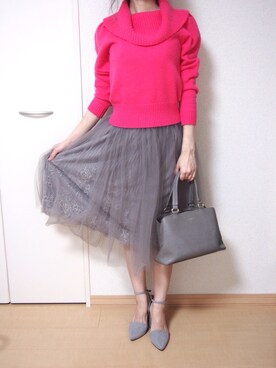 Yururi｛プチップラ♪プチップラ♪さん（レディース・154cm）の冬コーディネート