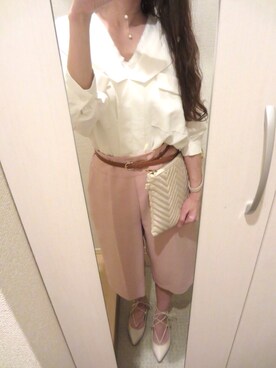 Yururi｛プチップラ♪プチップラ♪さん（レディース・155cm）の春コーディネート