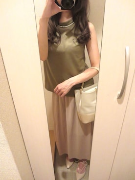 Yururi｛プチップラ♪プチップラ♪さん（レディース・155cm）の夏コーディネート