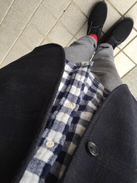 「ツイードジャケット」｜hitoriさん（メンズ・177cm・30代）の冬コーディネート