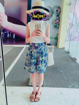 KOKONEさん（レディース・168cm）の夏コーディネート