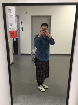 「mobus（モーブス）のアイテム」を使った、piyopiyo さん（レディース・163cm）の秋コーディネート