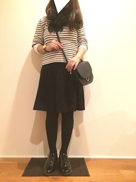 「A part by（アパートバイ）のアイテム（その他）」を使った、87picoさん（レディース・153cm）の冬コーディネート