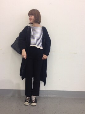 「analog lighting（アナログライティング）のアイテム」を使った、hiranoさん（レディース・153cm）の冬コーディネート