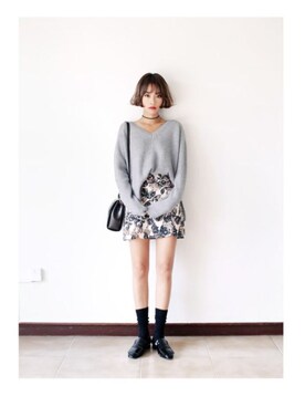 「model」｜ANWAIIさん（レディース・165cm）の秋コーディネート