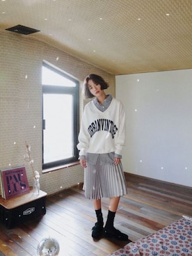 「model」｜ANWAIIさん（レディース・165cm）の秋コーディネート