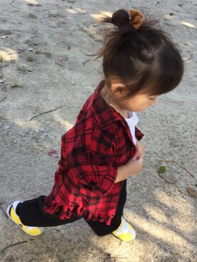 Shiyyyyさん（キッズ・90cm）の冬コーディネート