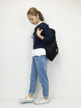 「pray（プレイ）のアイテム」を使った、mikiviciousさん（レディース・162cm）の秋コーディネート