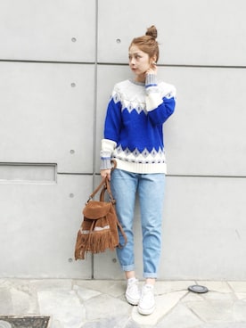 「pray（プレイ）のアイテム」を使った、mikiviciousさん（レディース・162cm）の秋コーディネート