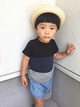 mikiviciousさん（キッズ・90cm）の夏コーディネート