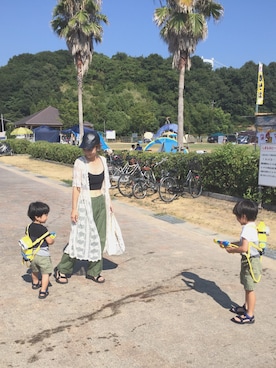 mikiviciousさん（レディース・162cm）の夏コーディネート