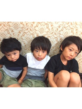 mikiviciousさん（キッズ・100cm）の秋コーディネート