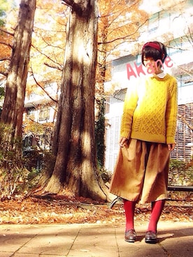    茜 *・゜ さん（レディース・158cm）の冬コーディネート