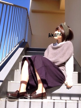    茜 *・゜ さん（レディース・158cm）の冬コーディネート