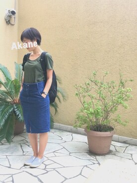 「GRAVIS（グラヴィス）のアイテム（バッグ）」を使った、   茜 *・゜ さん（レディース・158cm）の秋コーディネート