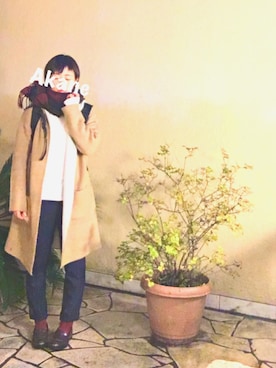 「GRAVIS（グラヴィス）のアイテム（バッグ）」を使った、   茜 *・゜ さん（レディース・158cm）の秋コーディネート