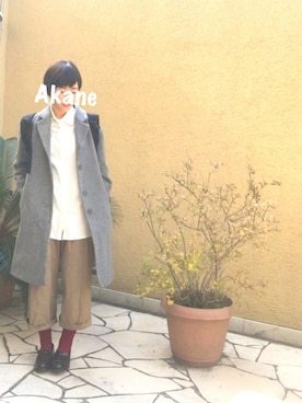 「GRAVIS（グラヴィス）のアイテム（バッグ）」を使った、   茜 *・゜ さん（レディース・158cm）の秋コーディネート