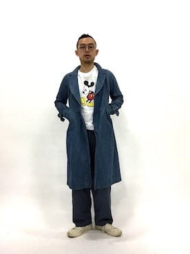 「McGREGOR CLASSIC（マックレガークラシック）のアイテム（トップス）」を使った、mamamamascoさん（メンズ・163cm）の春コーディネート