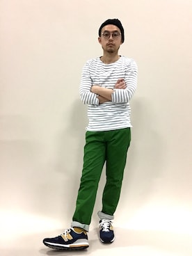 mamamamascoさん（メンズ・163cm）の春コーディネート