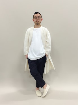 「Wanderland（ワンダーランド）のアイテム」を使った、mamamamascoさん（メンズ・163cm）の春コーディネート