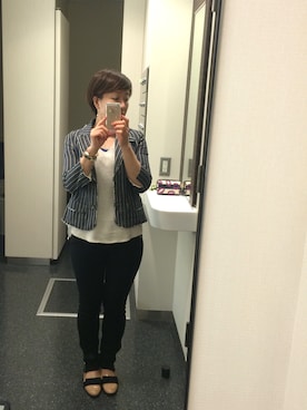 「NAVE（ネイヴ）のアイテム」を使った、yuiさん（レディース・153cm）の夏コーディネート