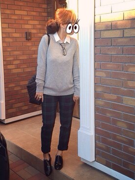 KANAさん（レディース・157cm）の冬コーディネート