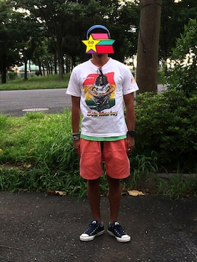 tak@さん（メンズ・170cm）の夏コーディネート